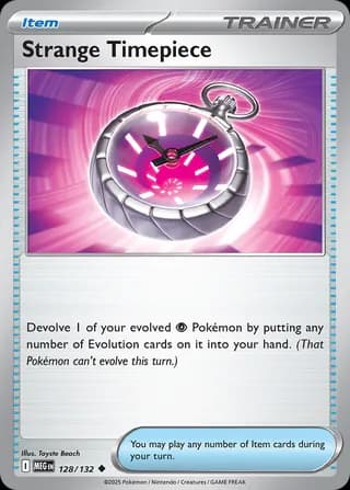 Mega Evolution Pokemon card #128 - high resolution TCG trading card image