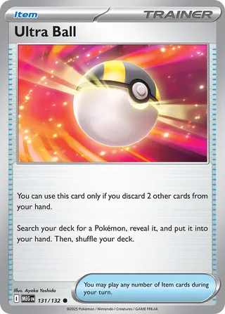 Mega Evolution Pokemon card #131 - high resolution TCG trading card image