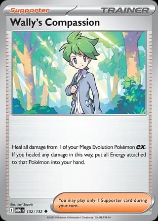Mega Evolution Pokemon card #132 - high resolution TCG trading card image