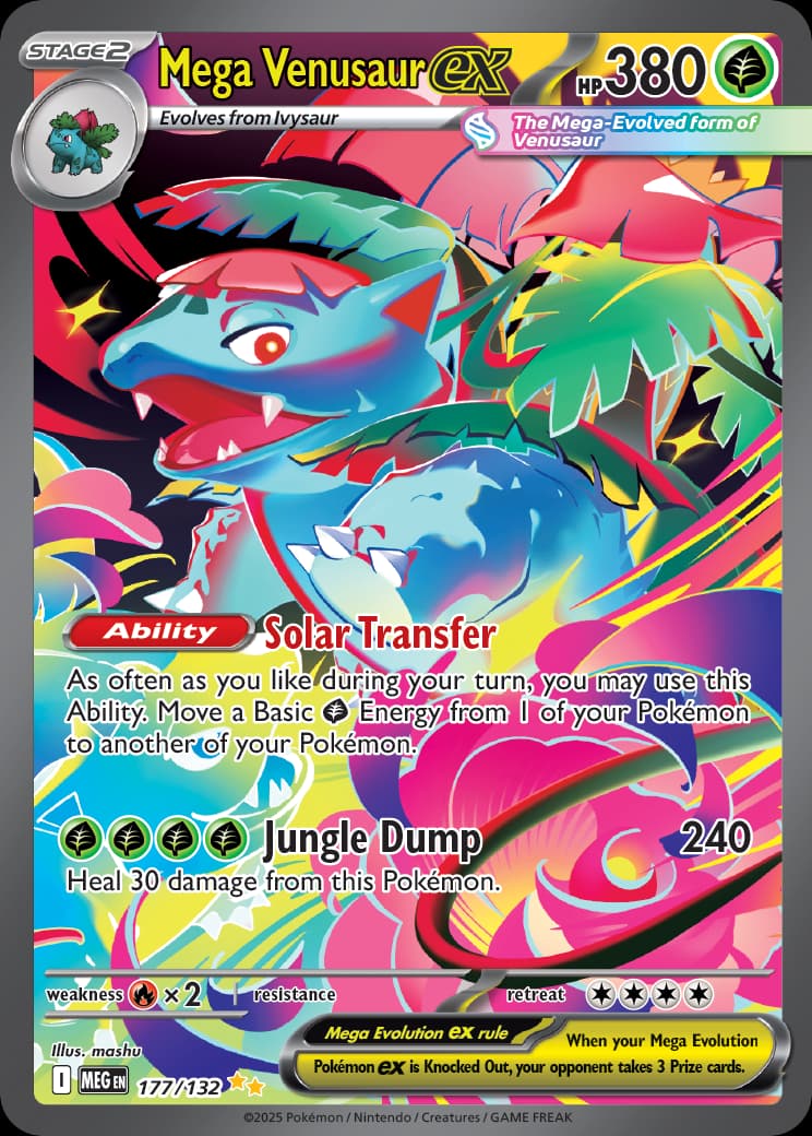 Mega Evolution Pokemon card #133 - high resolution TCG trading card image