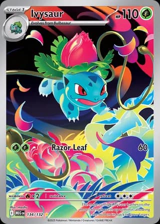 Mega Evolution Pokemon card #134 - high resolution TCG trading card image
