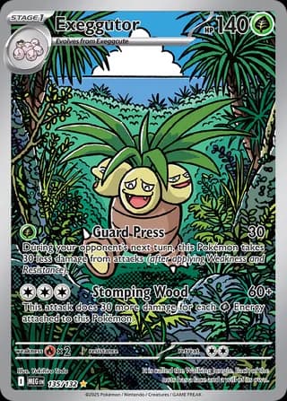 Mega Evolution Pokemon card #135 - high resolution TCG trading card image