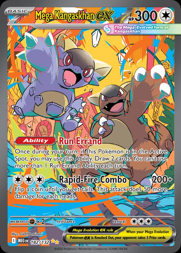 Mega Evolution Pokemon card #136 - high resolution TCG trading card image