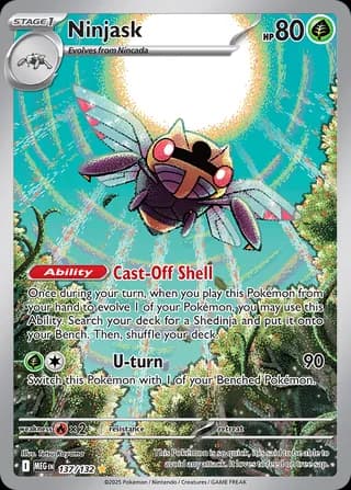Mega Evolution Pokemon card #137 - high resolution TCG trading card image