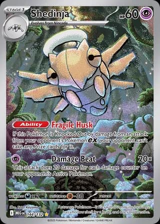 Mega Evolution Pokemon card #144 - high resolution TCG trading card image