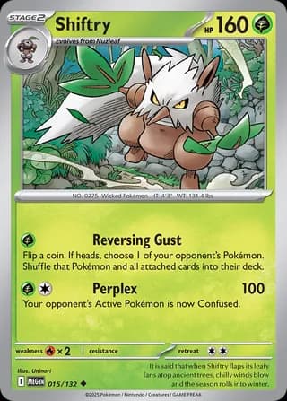Mega Evolution Pokemon card #015 - high resolution TCG trading card image