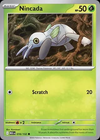 Mega Evolution Pokemon card #016 - high resolution TCG trading card image