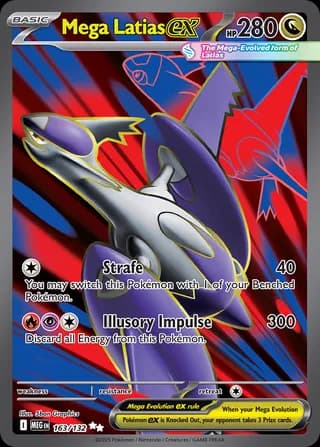 Mega Evolution Pokemon card #163 - high resolution TCG trading card image