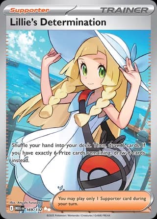 Mega Evolution Pokemon card #169 - high resolution TCG trading card image