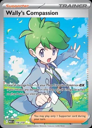 Mega Evolution Pokemon card #176 - high resolution TCG trading card image