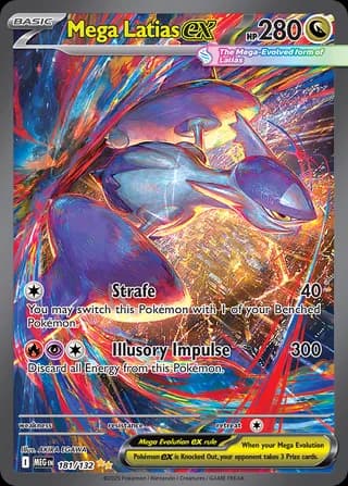 Mega Evolution Pokemon card #181 - high resolution TCG trading card image