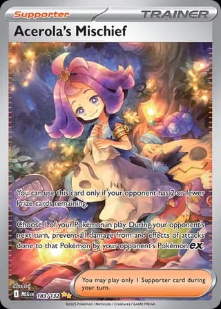 Mega Evolution Pokemon card #183 - high resolution TCG trading card image