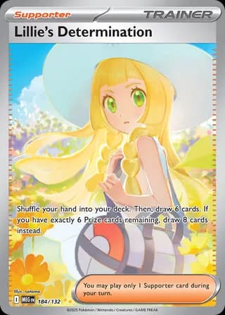 Mega Evolution Pokemon card #184 - high resolution TCG trading card image