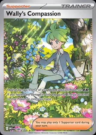 Mega Evolution Pokemon card #186 - high resolution TCG trading card image
