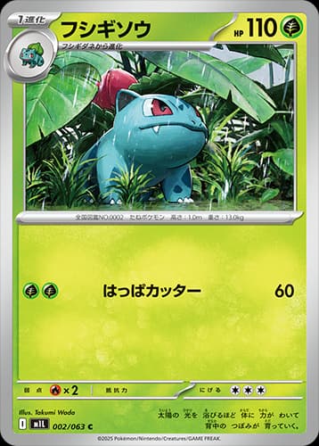 Mega Evolution Pokemon card #002 - high resolution TCG trading card image