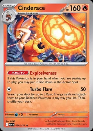 Mega Evolution Pokemon card #028 - high resolution TCG trading card image