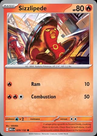 Mega Evolution Pokemon card #029 - high resolution TCG trading card image