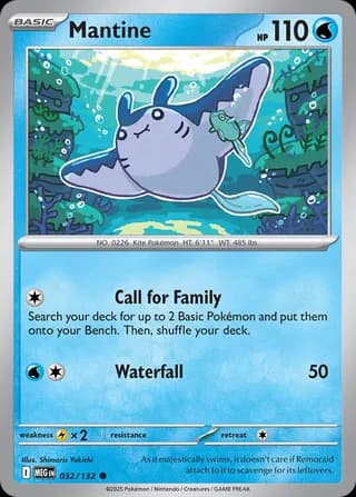 Mega Evolution Pokemon card #032 - high resolution TCG trading card image