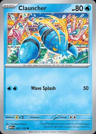 Mega Evolution Pokemon card #037 - high resolution TCG trading card image