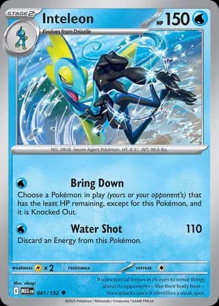 Mega Evolution Pokemon card #041 - high resolution TCG trading card image
