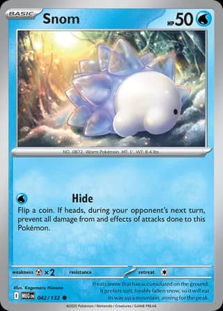 Mega Evolution Pokemon card #042 - high resolution TCG trading card image