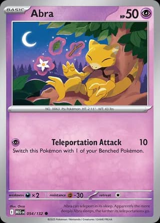 Mega Evolution Pokemon card #054 - high resolution TCG trading card image