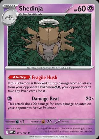 Mega Evolution Pokemon card #061 - high resolution TCG trading card image