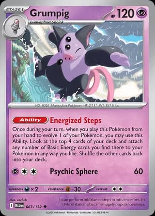 Mega Evolution Pokemon card #063 - high resolution TCG trading card image