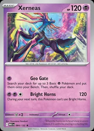 Mega Evolution Pokemon card #064 - high resolution TCG trading card image