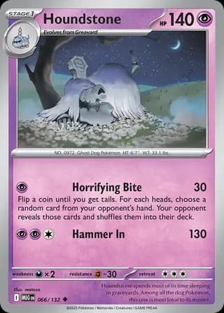 Mega Evolution Pokemon card #066 - high resolution TCG trading card image