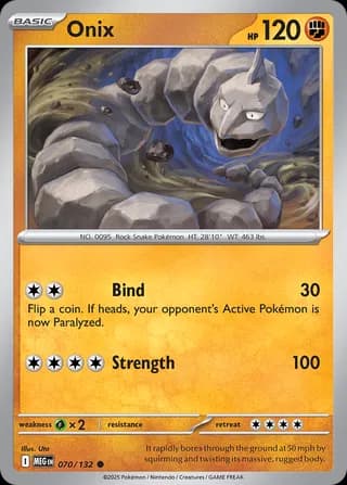 Mega Evolution Pokemon card #070 - high resolution TCG trading card image