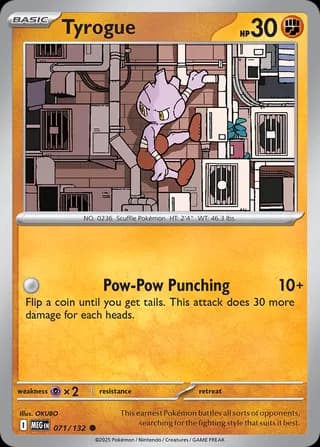 Mega Evolution Pokemon card #071 - high resolution TCG trading card image