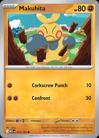 Mega Evolution Pokemon card #072 - high resolution TCG trading card image