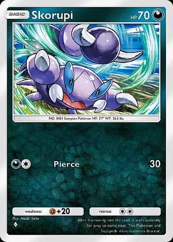 Space-Time Smackdown Pokemon card #105 - high resolution TCG trading card image