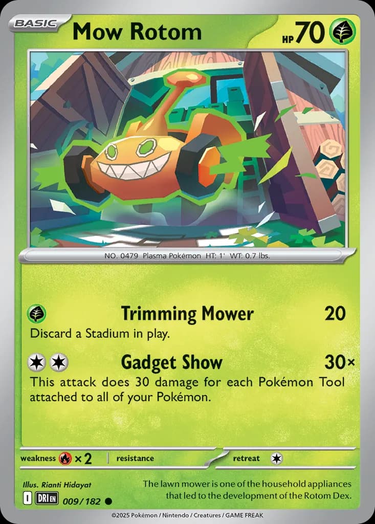 Destined Rivals Pokemon card #009 - high resolution TCG trading card image