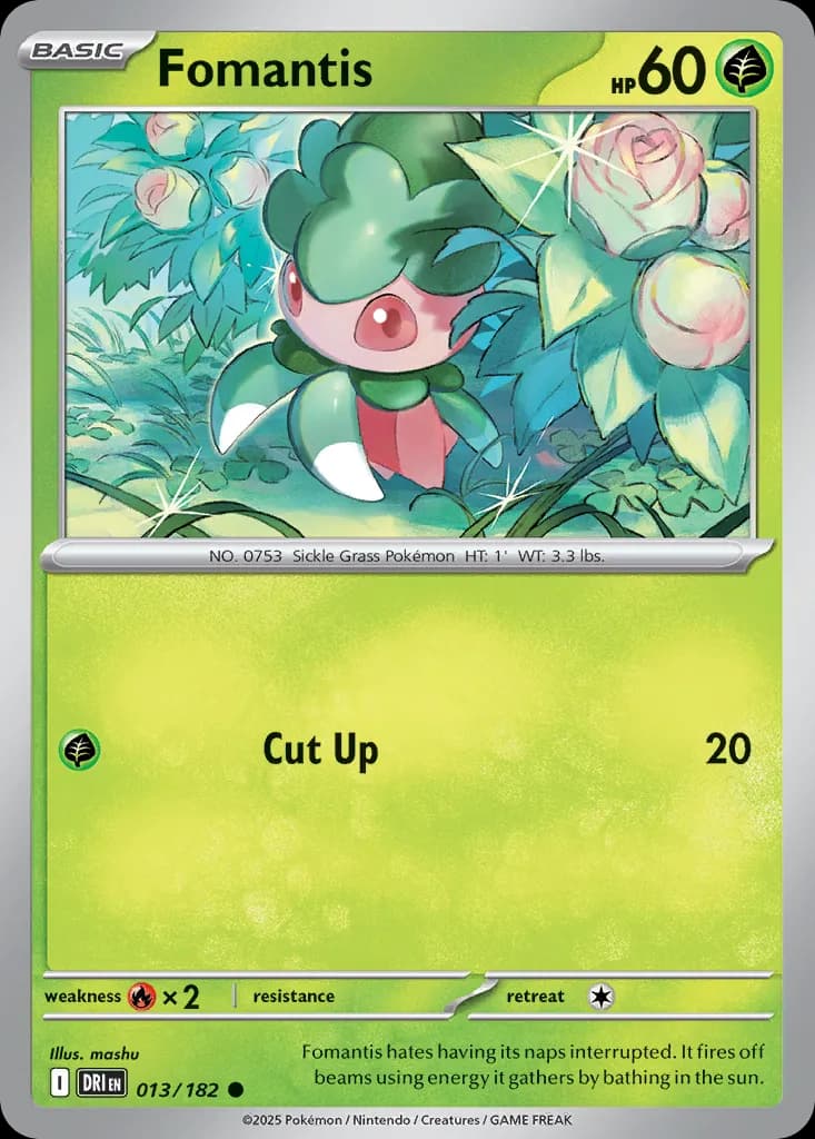Destined Rivals Pokemon card #013 - high resolution TCG trading card image