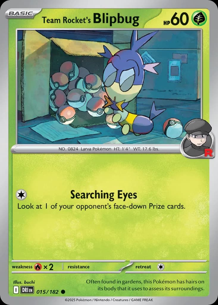 Destined Rivals Pokemon card #015 - high resolution TCG trading card image