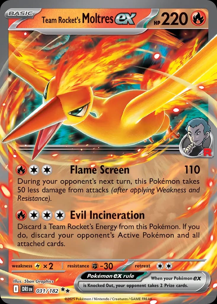 Destined Rivals Pokemon card #031 - high resolution TCG trading card image