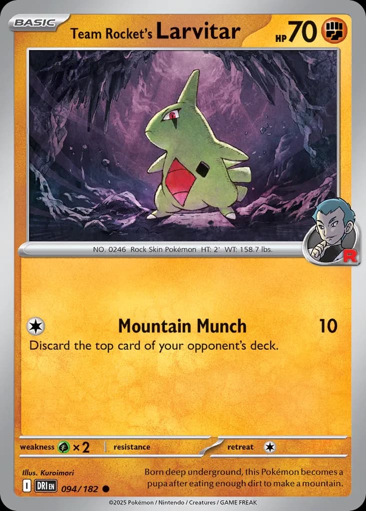 Destined Rivals Pokemon card #094 - high resolution TCG trading card image
