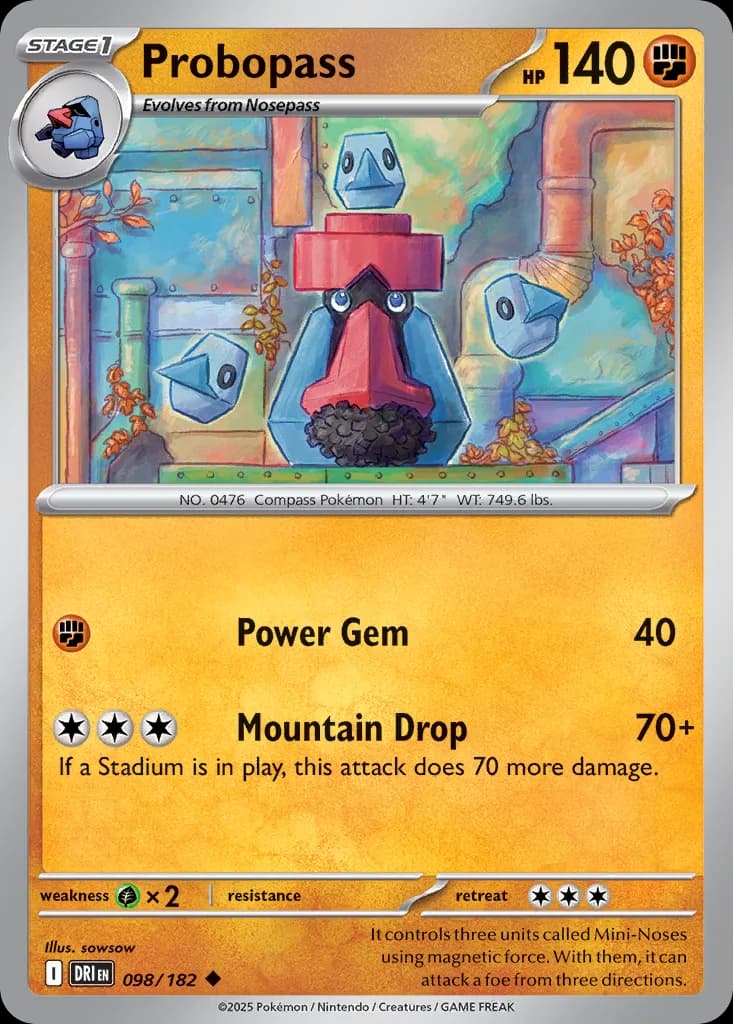 Destined Rivals Pokemon card #098 - high resolution TCG trading card image