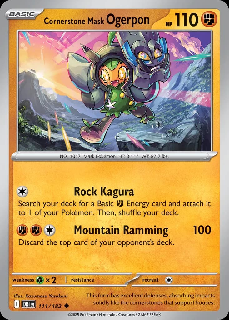 Destined Rivals Pokemon card #111 - high resolution TCG trading card image