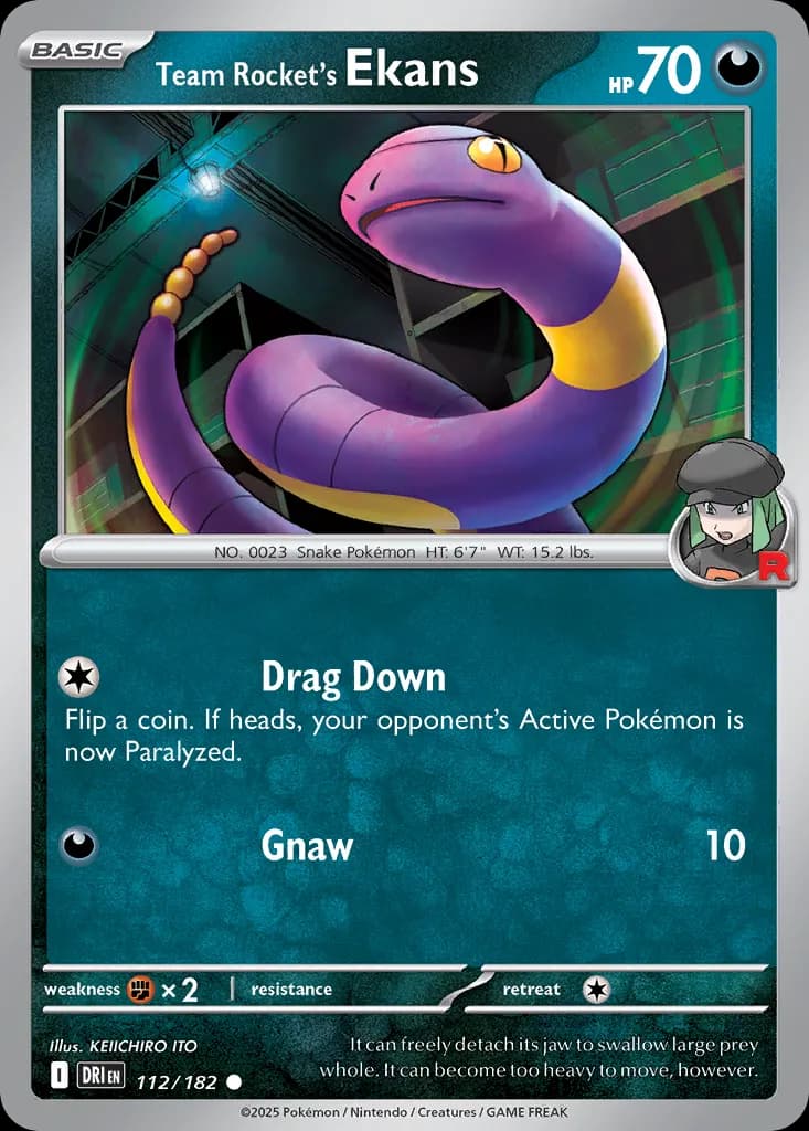 Destined Rivals Pokemon card #112 - high resolution TCG trading card image