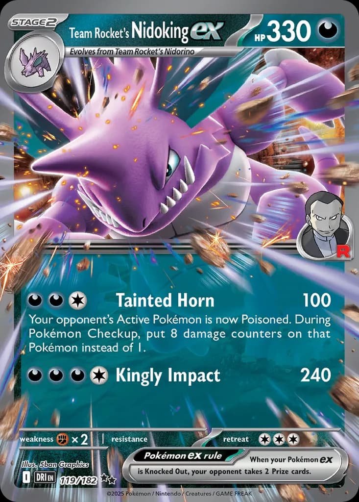 Destined Rivals Pokemon card #119 - high resolution TCG trading card image
