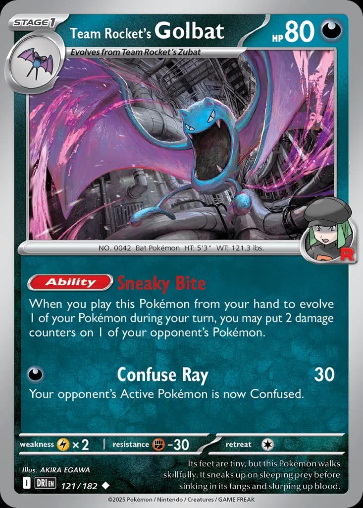 Destined Rivals Pokemon card #121 - high resolution TCG trading card image