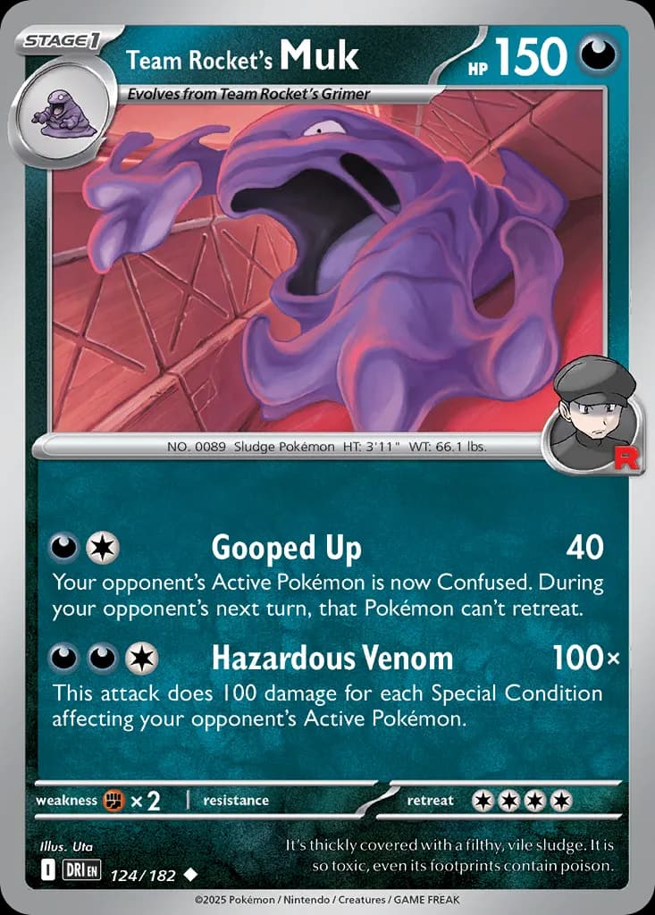 Destined Rivals Pokemon card #124 - high resolution TCG trading card image