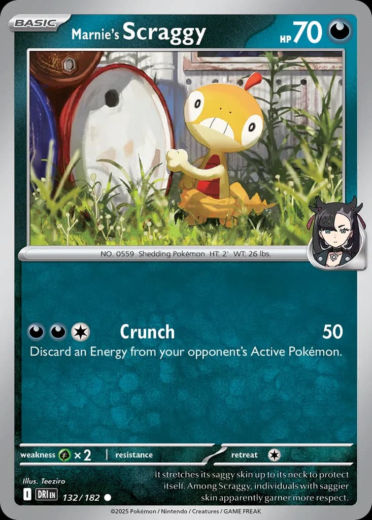 Destined Rivals Pokemon card #132 - high resolution TCG trading card image