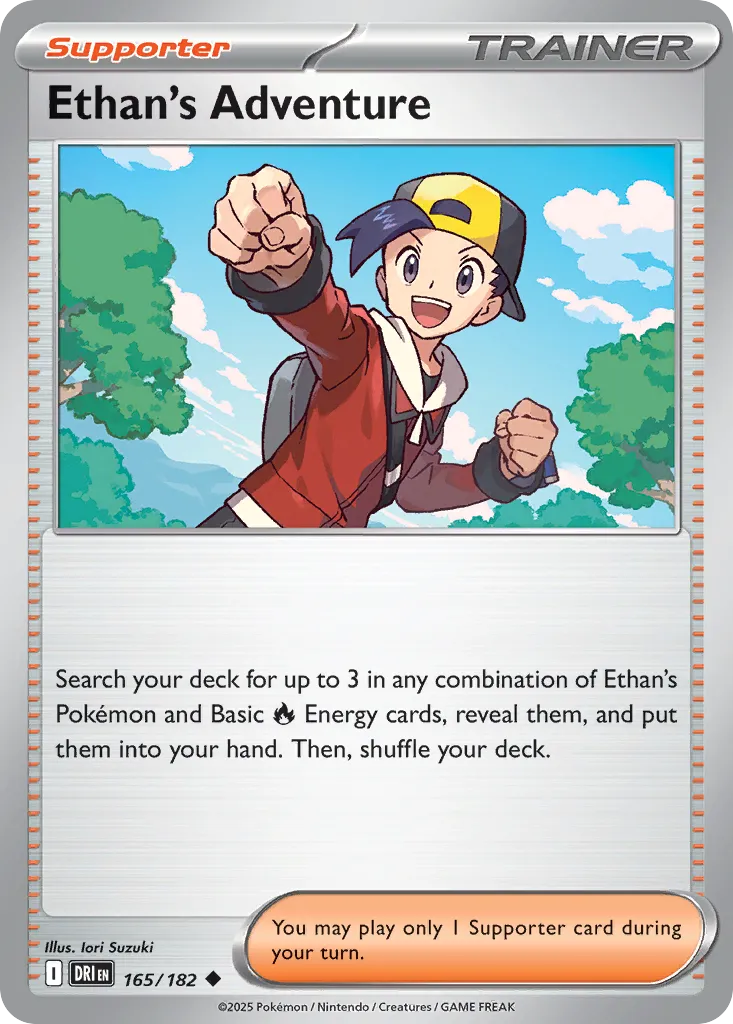 Destined Rivals Pokemon card #165 - high resolution TCG trading card image