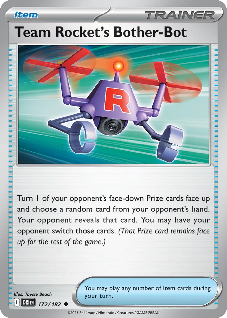 Destined Rivals Pokemon card #172 - high resolution TCG trading card image