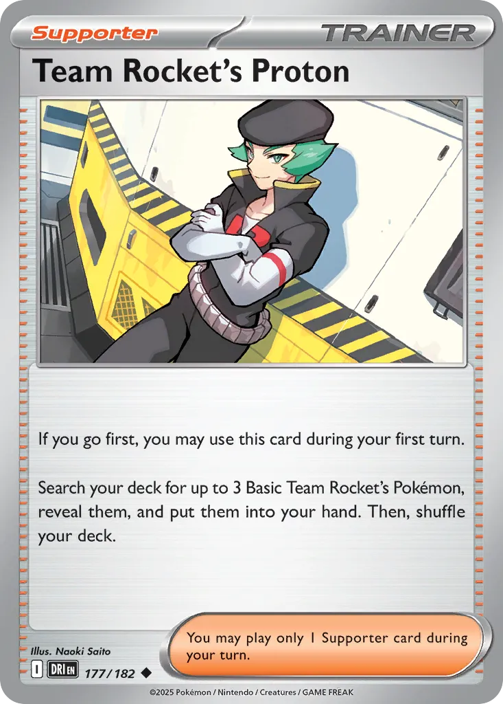 Destined Rivals Pokemon card #177 - high resolution TCG trading card image