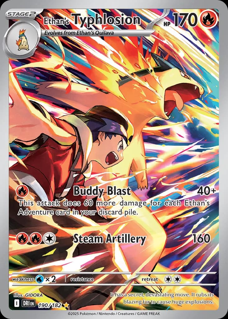 Destined Rivals Pokemon card #190 - high resolution TCG trading card image